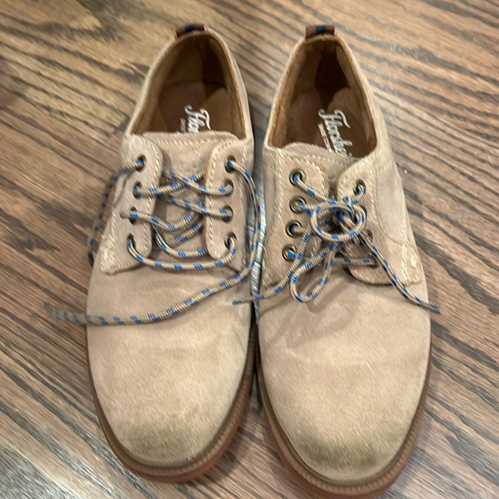 Boys Florsheim suede shoes